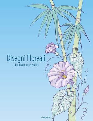 Disegni Floreali Libro da Colorare per Adulti 4