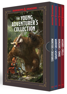 The Young Adventurer's Collection [Dungeons & Dragons 4-Book Boxed Set]: Monsters & Creatures, Warriors & Weapons, Dungeons & Tombs, and Wizards & Spe