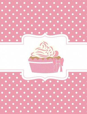 Pink Polka Dot Cupcake Composition Notebook: 4x4 Quad Rule Graph Paper, 202 Pages, (7.44 X 9.69)