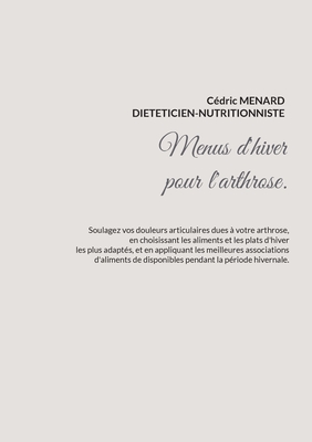 Menus d'hiver pour l'arthrose.
