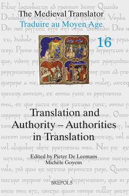 Translation and Authority / Authorities in Translation