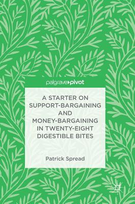 A Starter on Support-Bargaining and Money-Bargaining in Twenty-Eight Digestible Bites