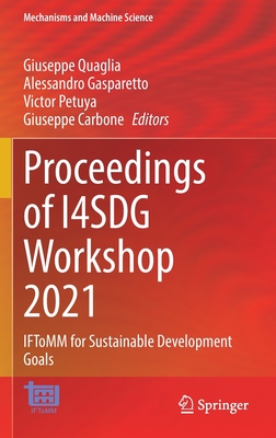 Proceedings of I4sdg Workshop 2021: Iftomm for Sustainable Development Goals