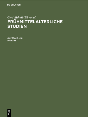 Frühmittelalterliche Studien