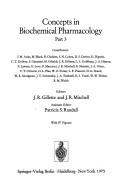 Concepts in Biochemical Pharmacology 3