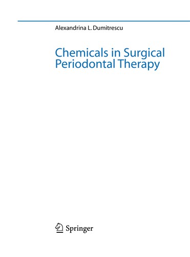 Chemicals in Surgical Periodontal Therapy