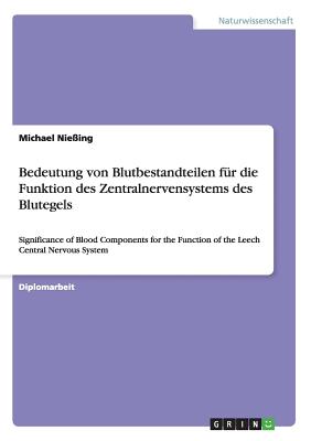 Bedeutung von Blutbestandteilen für die Funktion des Zentralnervensystems des Blutegels: Significance of Blood Components for the Function of the Leec