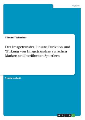 Der Imagetransfer. Einsatz, Funktion und Wirkung von Imagetransfers zwischen Marken und berühmten Sportlern