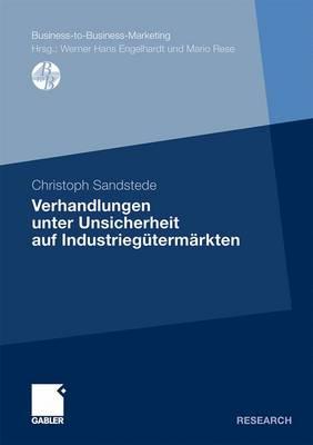 Verhandlungen Unter Unsicherheit Auf Industriegütermärkten