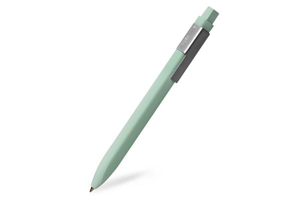Moleskine Classic Click Ball Pen, Sage Green, Large Point (1.0 MM), Black Ink