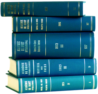 Recueil Des Cours, Collected Courses, Tome/Volume 107 (1962)