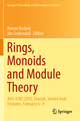 Rings, Monoids and Module Theory: Aus-Icms 2020, Sharjah, United Arab Emirates, February 6-9