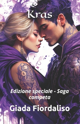 Kras- edizione speciale -saga completa - volume con copertina con protagonisti e sfondi interni con drago in bianco e nero: Edizione speciale - Saga c