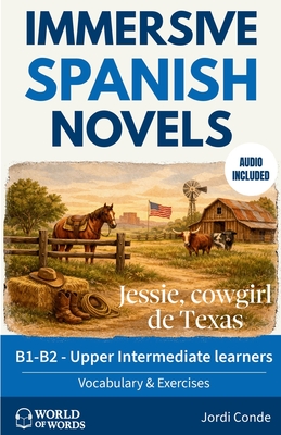 Jessie, Cowgirl de Texas: A full-length Spanish novel (200 pages) with plenty of images and exercises for upper intermediate learners. 24 chapters + f