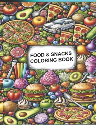 Food & Snacks Coloring Book