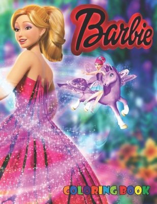 Barbie: Coloring Book for Kids and Adults with Fun, Easy, and Relaxing High-quality images