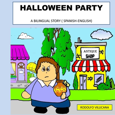 Halloween Party: A Bilingual Book ( Spanish-English)