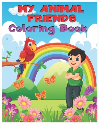 My Animal Friends-Coloring Book: Kids Activity Book