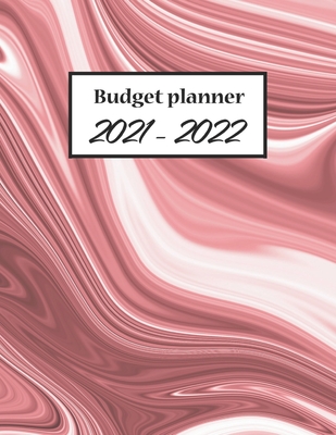 Budget Planner 2021-2022: Monthly Financial Planner and Bill Organizer, Smart Planner With Floral Cover For Men, Women, 8.5 x 11 120 Pages