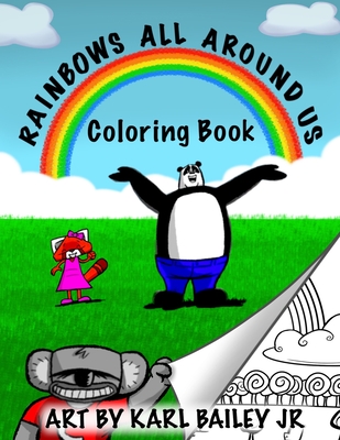 Rainbows All Around Us, Coloring Book
