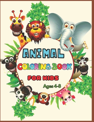 animal: Coloring Book for Kids and Adults Fun, Easy, restful premium High-quality images