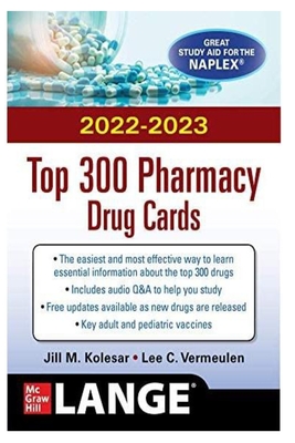 Top 300 Pharmacy Drug Cards 2022-2023