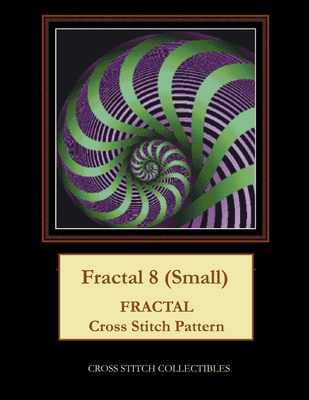Fractal 8 (Small): Fractal Cross Stitch Pattern