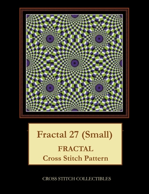 Fractal 27 (Small): Fractal Cross Stitch Pattern