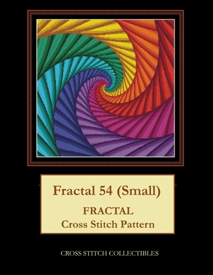 Fractal 54 (Small): Fractal Cross Stitch Pattern