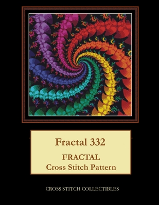Fractal 332 (Small): Fractal Cross Stitch Pattern