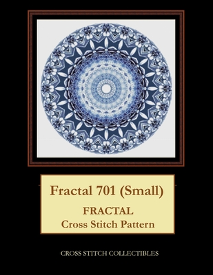 Fractal 701 (Small): Fractal Cross Stitch Pattern