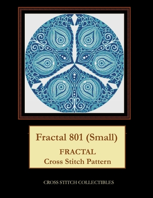 Fractal 801 (Small): Fractal Cross Stitch Pattern