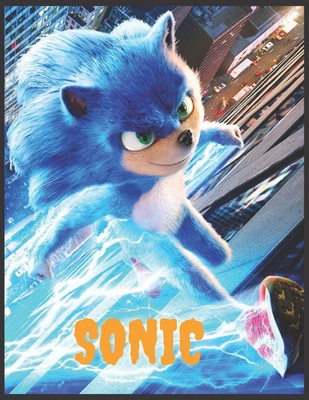 sonic: Coloring Book for Kids and Adults with Fun, Easy, and Relaxing