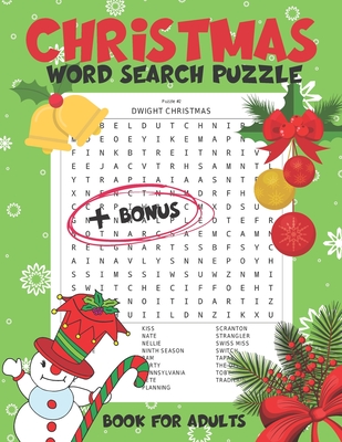 Christmas Word Search Puzzle Book for Adults: Holiday Fun for Adults and Teens