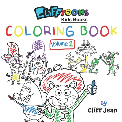 CliffToons Kids Books Coloring Book: Volume 1