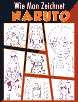 Naruto wie man zeichnet: Naruto zu zeichnen Schritt für Schritt