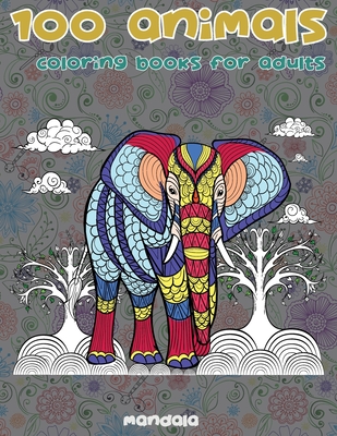 Mandala Coloring Books for Adults - Animal