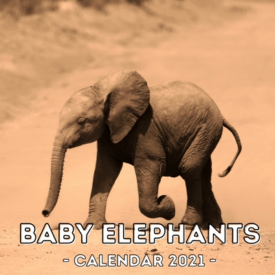 Baby Elephants: 2021 Calendar Book, Cute Gift Idea For Baby Elephant Lovers Men And Women