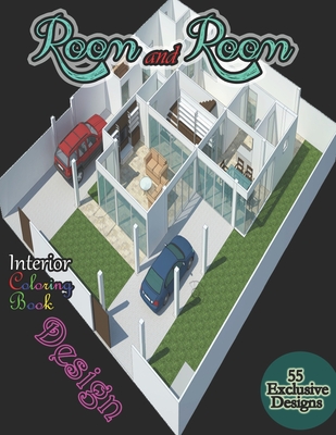Room and Room Interior design coloring book: Sketch Book, Coloring & Activity Book