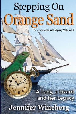 Stepping On Orange Sand