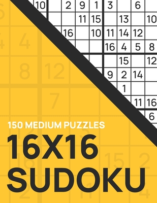 16x16 Sudoku: 150 Medium Puzzles