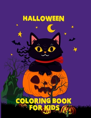Halloween Coloring Book For Kids: 120 pages cute halloween coloring book 8.5 x 11 best size