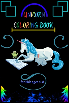 Unicorn coloring book for kids ages 4-8: A Fun Kid Workbook Game For Learning, Coloring, Dot To Dot, Mazes, Word Search and More