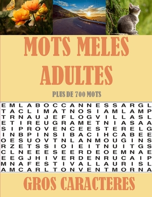 Mots Meles Adultes: Cahier De Mots Cachés Grand Format avec 30 Jeux & 700 Mots - Occupation Adulte: Idée Cadeau Pour Personnes Agées