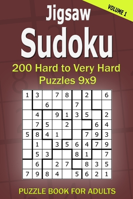 Killer Sudoku Puzzle Book for Adults: 200 Hard to Very Hard Puzzles 9x9 (Volume2) (Paperback)