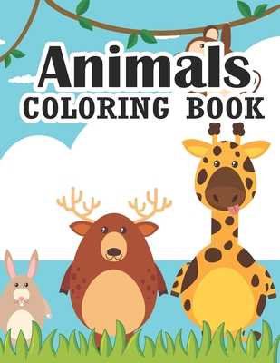 First Coloring Book, Animals Coloring Book, Cute Coloring Pages