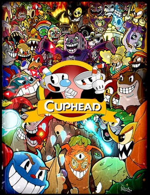 Cuphead: Coloring Book for Kids and Adults with Fun, Easy, An Amazing Coloring Book For Relaxation