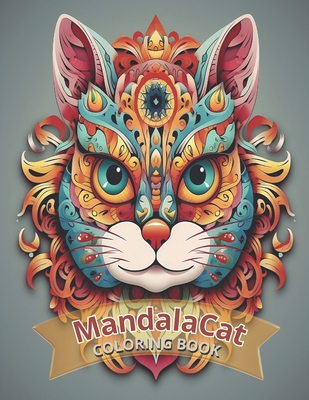 MandalaCat Coloring Book
