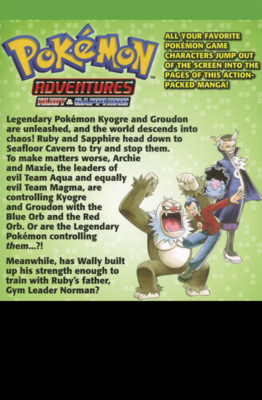 Pokemon Adventures: Ruby & Sapphire Volume 20